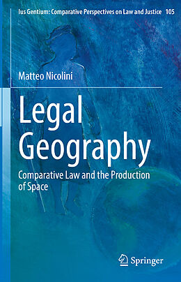Livre Relié Legal Geography de Matteo Nicolini