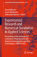 eBook (pdf) Experimental Research and Numerical Simulation in Applied Sciences de 