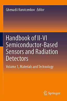 Couverture cartonnée Handbook of II-VI Semiconductor-Based Sensors and Radiation Detectors de 