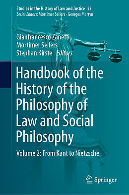 Livre Relié Handbook of the History of the Philosophy of Law and Social Philosophy de 