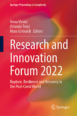 Livre Relié Research and Innovation Forum 2022 de 