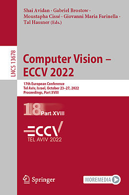 Kartonierter Einband Computer Vision   ECCV 2022 von 