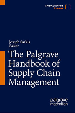 Livre Relié The Palgrave Handbook of Supply Chain Management de 