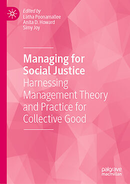 Livre Relié Managing for Social Justice de 