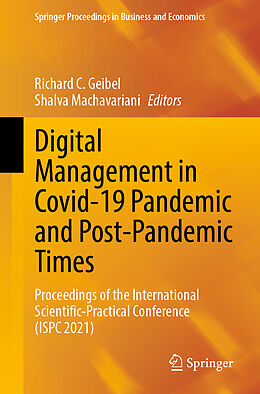 Couverture cartonnée Digital Management in Covid-19 Pandemic and Post-Pandemic Times de 