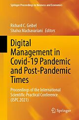 eBook (pdf) Digital Management in Covid-19 Pandemic and Post-Pandemic Times de 