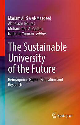 Livre Relié The Sustainable University of the Future de 