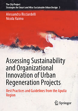 Couverture cartonnée Assessing Sustainability and Organizational Innovation of Urban Regeneration Projects de Alessandra Ricciardelli, Nicola Raimo