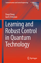 eBook (pdf) Learning and Robust Control in Quantum Technology de Daoyi Dong, Ian R. Petersen