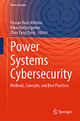 Livre Relié Power Systems Cybersecurity de Hassan Haes Alhelou