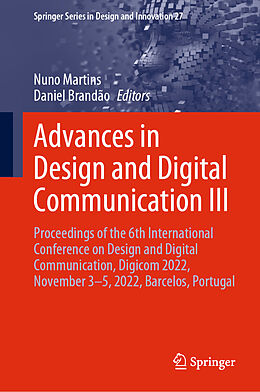 Livre Relié Advances in Design and Digital Communication III de 