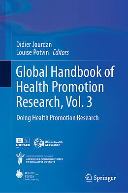 Livre Relié Global Handbook of Health Promotion Research, Vol. 3 de 