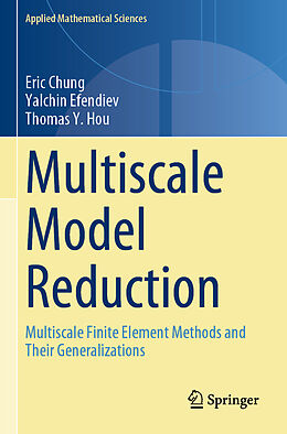 Couverture cartonnée Multiscale Model Reduction de Eric Chung, Thomas Y. Hou, Yalchin Efendiev