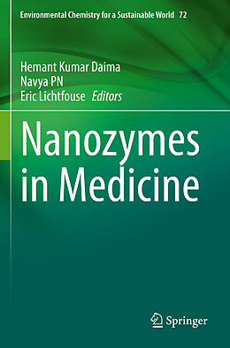 Couverture cartonnée Nanozymes in Medicine de 