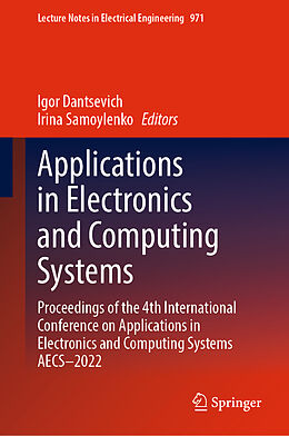 Livre Relié Applications in Electronics and Computing Systems de 