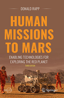 Couverture cartonnée Human Missions to Mars de Donald Rapp