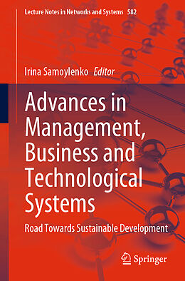 Couverture cartonnée Advances in Management, Business and Technological Systems de 