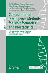 E-Book (pdf) Computational Intelligence Methods for Bioinformatics and Biostatistics von 