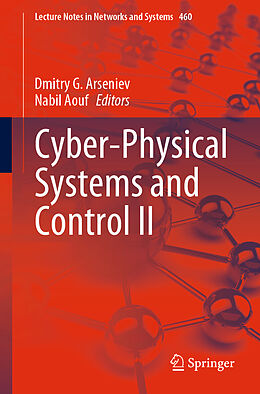 Couverture cartonnée Cyber-Physical Systems and Control II de 