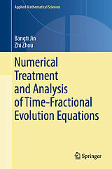eBook (pdf) Numerical Treatment and Analysis of Time-Fractional Evolution Equations de Bangti Jin, Zhi Zhou