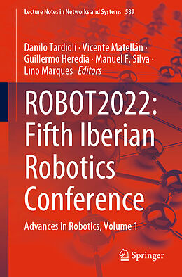 Couverture cartonnée ROBOT2022: Fifth Iberian Robotics Conference de 