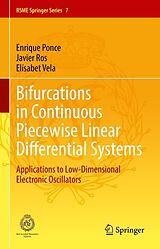 eBook (pdf) Bifurcations in Continuous Piecewise Linear Differential Systems de Enrique Ponce, Javier Ros, Elísabet Vela