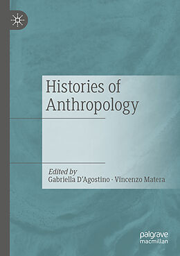 Couverture cartonnée Histories of Anthropology de 