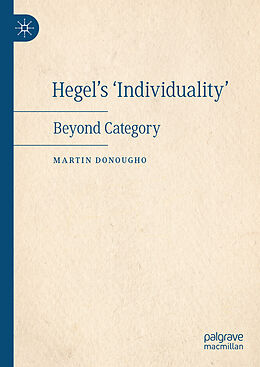 eBook (pdf) Hegel's 'Individuality' de Martin Donougho
