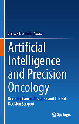Fester Einband Artificial Intelligence and Precision Oncology von 