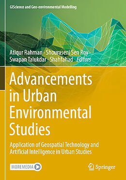 Couverture cartonnée Advancements in Urban Environmental Studies de 