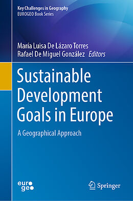 Livre Relié Sustainable Development Goals in Europe de 