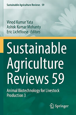 Kartonierter Einband Sustainable Agriculture Reviews 59 von 