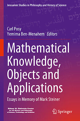 Couverture cartonnée Mathematical Knowledge, Objects and Applications de 