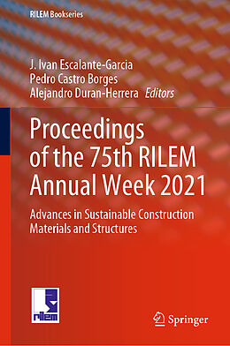 Livre Relié Proceedings of the 75th RILEM Annual Week 2021 de 