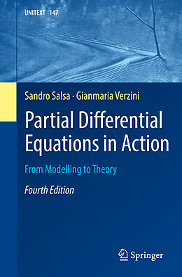 Couverture cartonnée Partial Differential Equations in Action de Gianmaria Verzini, Sandro Salsa