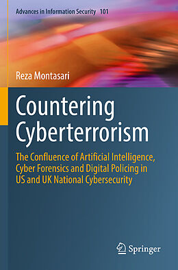 Couverture cartonnée Countering Cyberterrorism de Reza Montasari