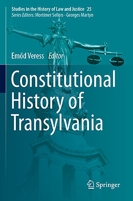 Couverture cartonnée Constitutional History of Transylvania de 