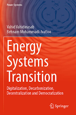 Couverture cartonnée Energy Systems Transition de Behnam Mohammadi-Ivatloo, Vahid Vahidinasab