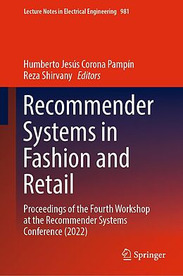 eBook (pdf) Recommender Systems in Fashion and Retail de 