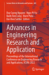 Couverture cartonnée Advances in Engineering Research and Application de 