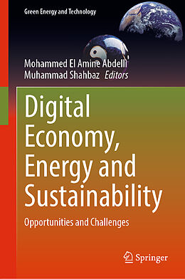 Livre Relié Digital Economy, Energy and Sustainability de 