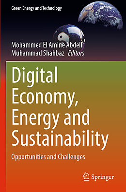 Kartonierter Einband Digital Economy, Energy and Sustainability von 
