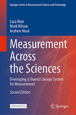 Livre Relié Measurement Across the Sciences de Luca Mari, Andrew Maul, Mark Wilson