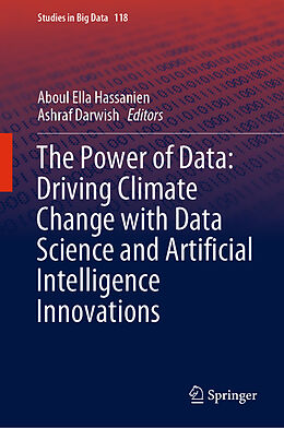 Livre Relié The Power of Data: Driving Climate Change with Data Science and Artificial Intelligence Innovations de 