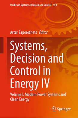 E-Book (pdf) Systems, Decision and Control in Energy IV von 