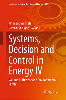 Livre Relié Systems, Decision and Control in Energy IV de 