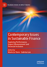 eBook (pdf) Contemporary Issues in Sustainable Finance de 