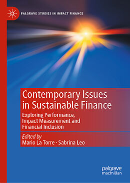 eBook (pdf) Contemporary Issues in Sustainable Finance de 