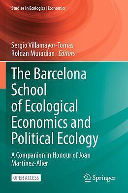 Couverture cartonnée The Barcelona School of Ecological Economics and Political Ecology de 