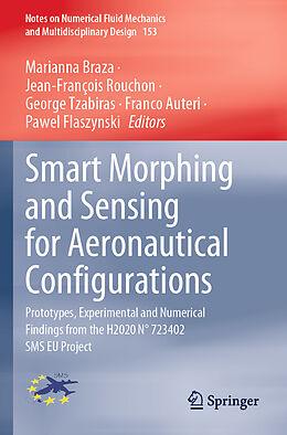 Couverture cartonnée Smart Morphing and Sensing for Aeronautical Configurations de 